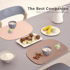 Cuddle Campus Set of 3 Silicone Placemats - Image 3
