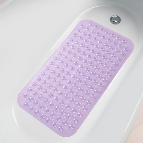 AmazerBath Bath Tub Mat, Medium Size 27.6 x 15 Inches Non-Slip Shower Mats - Image 6
