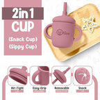 O'doe™ Silicone Baby Feeding Set, 17-Piece Baby Weaning Set BPA-Free - Image 6