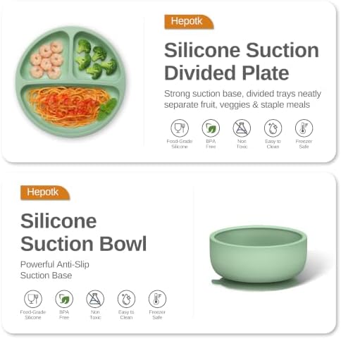 13Pcs Silicone Baby Feeding Set - Image 4