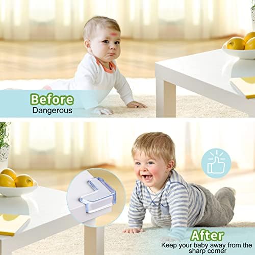 24 Pack Corner Protector for Baby: Baby Proofing Safety Corner Clear Furniture - Image 5