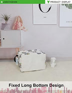 Rectangular Collapsible Gray Koala Storage Basket Nursery Toy Organizer - Image 7