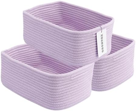 XUANGUO Small Woven Storage Baskets by XUANGUO