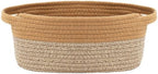 JMvicyroam Small Woven Basket, Empty Gift Basket, Jute&Brown/1 Pack by JMvicyroam
