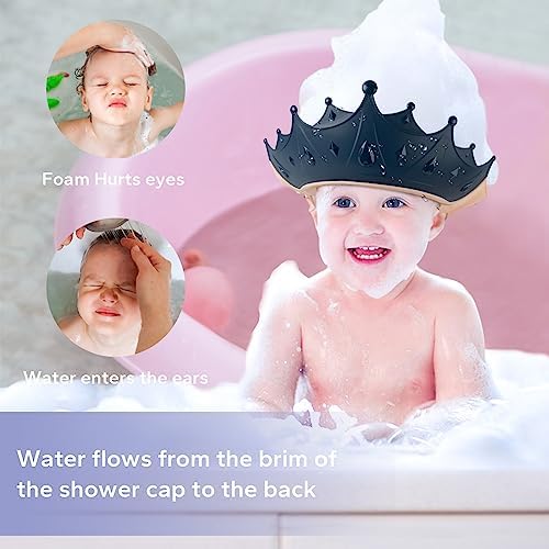 FUNUPUP Baby Shower Cap with Bath Rinse Cup - Image 2