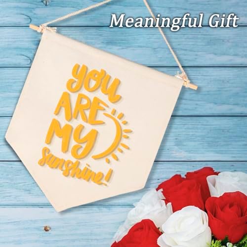 1/3/10Pcs Blank Wall Canvas Banners-Decorative DIY Wall Decor, Baby Shower - Image 5