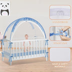 Crib Tent to Keep Baby from Climbing Out - Image 4