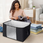 Fab totes 6 Pack Storage Bags for Clothes Blanket Storage Bins - Image 3