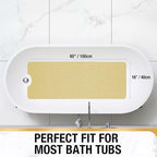 HITSLAM Non Slip Bathtub Mat 40 x 16 Inch, Extra Long Bath Mat - Image 2
