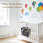 Stair Handrail Caddy Bag for Staircase, Balustrade & Crib Rail, Felt Removable - Image 6