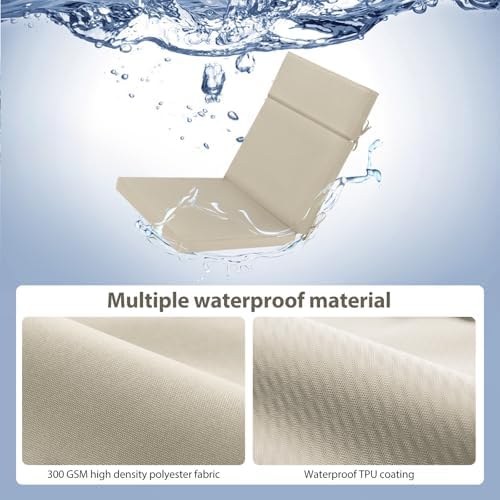 Favoyard Waterproof Outdoor Chair Cushion - Image 4