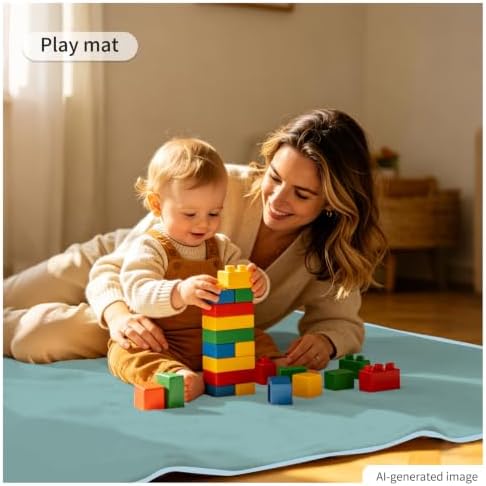 Baby Splat Mat for Under High Chair - Image 6