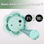 Haakaa Silicone Baby Bath Thermometer – Water Temperature Thermometer - Image 6