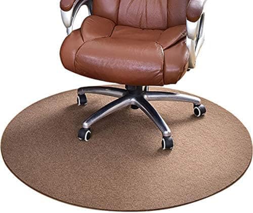 Office Chair Mat, Round Heavy Duty Carpet Area Rug Multi-Purpose Floor by Unknown