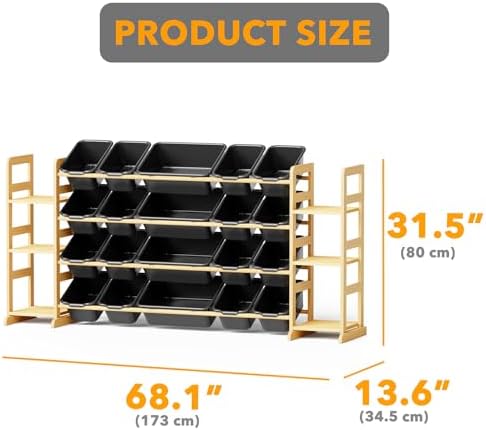 SpaceAid Toy Storage Organizer - Image 2