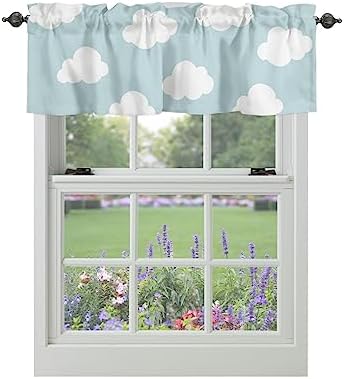 Vandarllin Kids Kitchen Curtains Valances by VandarllinHomeKitchenDecor