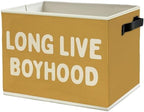 Long Live Boyhood Boys Storage Bins Box by Unknown