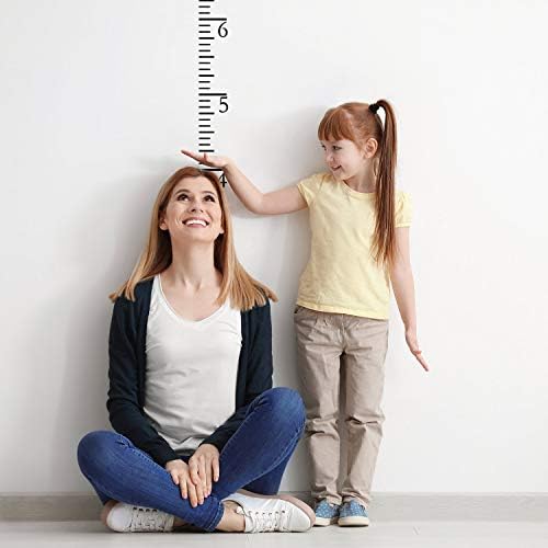 Tatuo 7 Feet Growth Chart Stencil Kids Height Growth Chart Reusable Ruler - Image 5