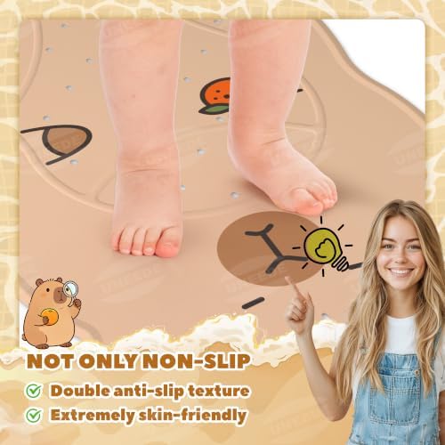 UNEEDE Non Slip Bathtub Mat for Kids - Image 4