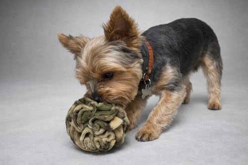 Glory To Dog Puppy and Small Breed Snuffle Dog Puzzle Ball Toy Camouflage - Image 2