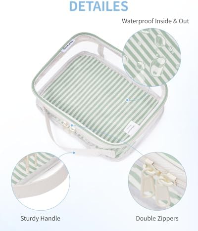 Narwey TSA Approved Clear Toiletry Bag - Image 5