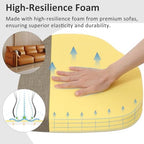 Shinnwa Dining Chair Cushions Set of 4, High-Resilience Foam Windsor Seat Pads - Image 2