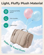 BAGSMART Travel Toiletry Bag for Women, Puffy Hanging Toiletry Bag - Image 5