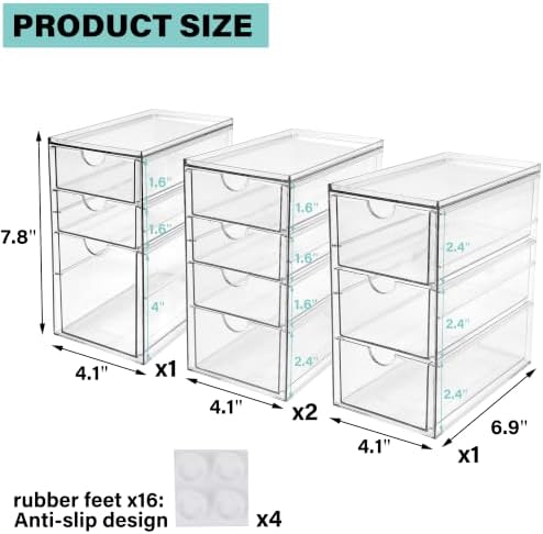 Prsildan Acrylic Desk Organizers - Image 3