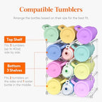 Lifewit Stackable Water Bottle Organizer - Image 4