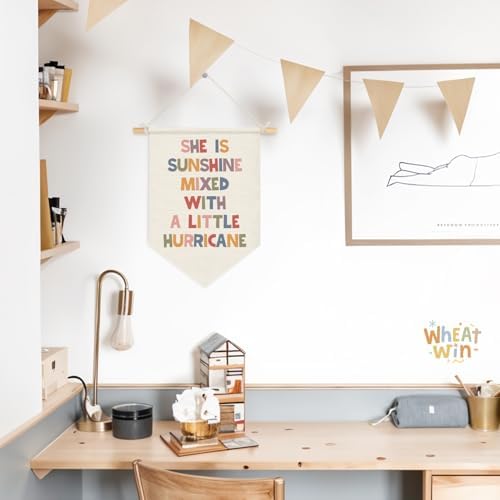 Wheatwin Girl Nursery Decor, She Is Mixed - Image 4