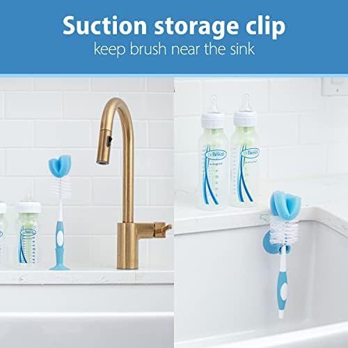 Dr. Brown's Reusable Sponge Baby Bottle Cleaning Brush - Image 4