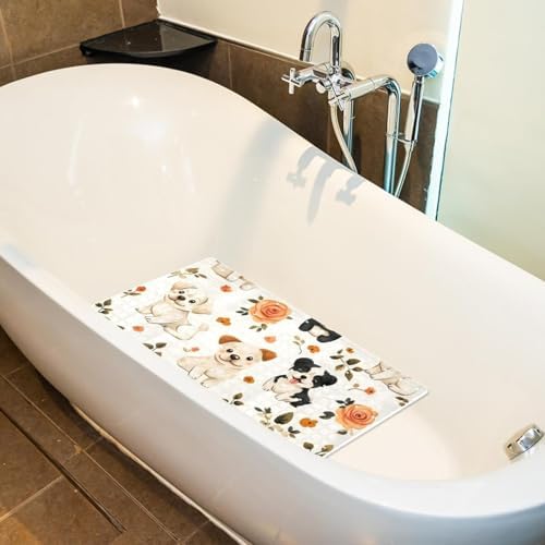 Baby Bath Mat Non Slip 26.8"x15.1" Bathtub Mat - Image 5