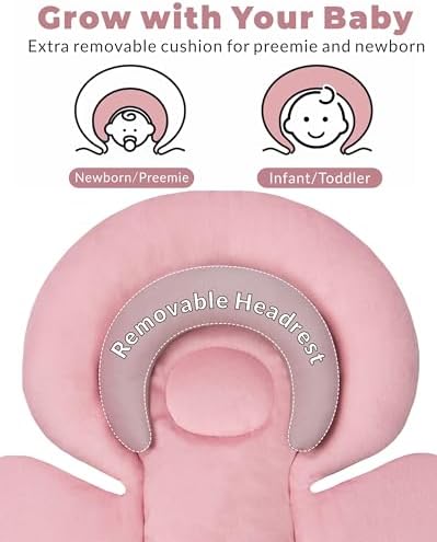 Tinlyfinly Infant Car Seat Insert - Image 4