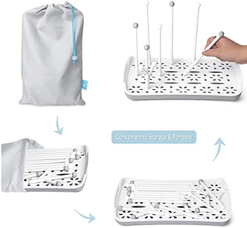 Termichy Baby Bottle Drying Rack: Space-Saving - Image 5