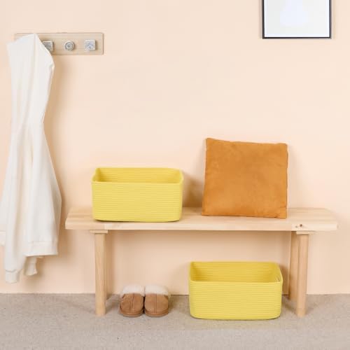 MiniArk Large Storage Baskets for Shelves, Baby Nursery, Toy Baskets Box - Image 6