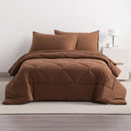 NTBAY Twin Comforter Set with Sheets, 5 Pieces Soft and Breathable Twin Bedding - Image 5