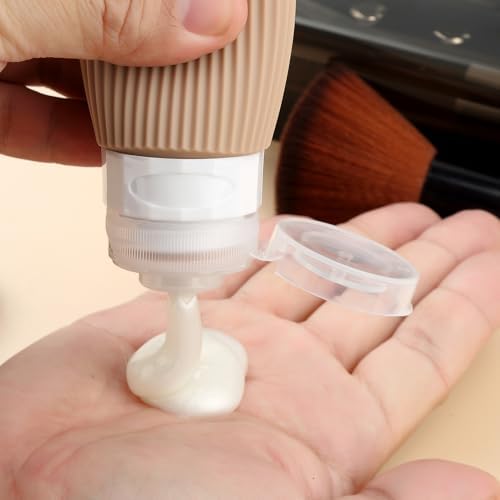 Mrsdry 16 Pack Travel Bottles for Toiletries, Large 6oz Silicone Travel - Image 3