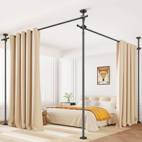 Room Divider for Room Separation, No Drilling Wall Divider for Room Separation by SWXNLPZforyourfamily