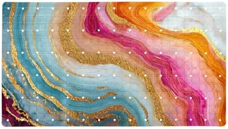 Non Slip Bathtub and Shower Mat 26.8x15.1 inch, Bath Mat by Anna+Cowper