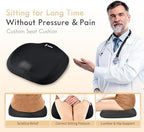 FLORICH Car Seat Cushion and Lumbar Support Headrest Pillow Memory Foam - Image 3