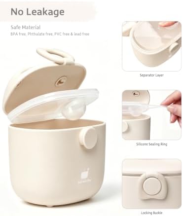 Termichy Baby Formula Dispenser On the Go: Portable Container - Image 2