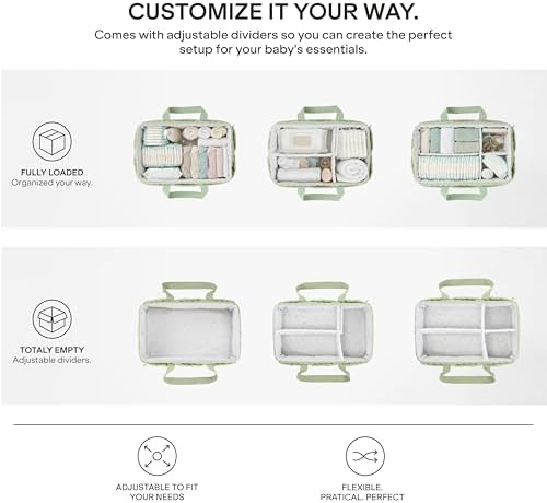 Koala Babycare Baby Diaper Caddy Organizer - Image 5
