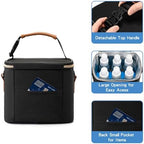Breastmilk Cooler Bag with Ice Pack Fits 6 Baby Bottles Up to 5 Ounce, Baby - Image 4