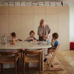 mushie Silicone Baby Bib | Adjustable Fit Waterproof Bibs - Image 5