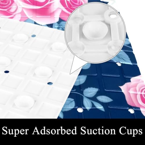 Non Slip Shower Mat Bathtub Mat 15.1x26.8 Inch, Quick Dry Bath Mat - Image 3