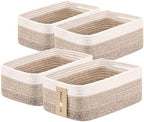 MiniArk Small Storage Baskets for Organizing | Closet Organizer Bins | Shelf by MiniArkStorageBasketsHome