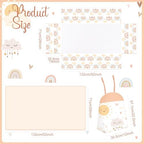 Hahafelt 4 Pieces Baby Crib Bedding Set - Image 3