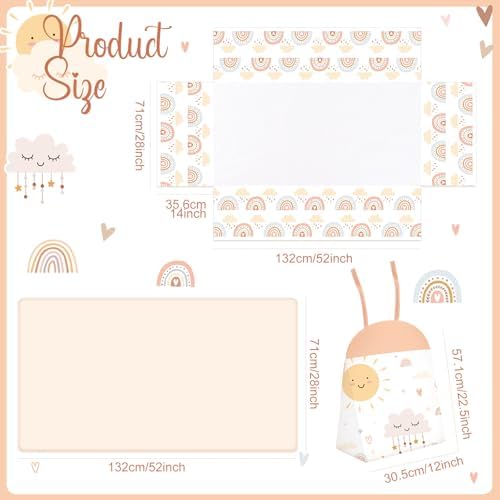 Hahafelt 4 Pieces Baby Crib Bedding Set - Image 3