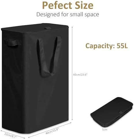 efluky Slim Laundry Basket - Image 2