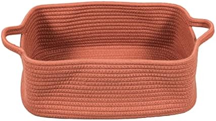 XUANGUO Medium Woven Cotton Rope Storage Basket by XUANGUO